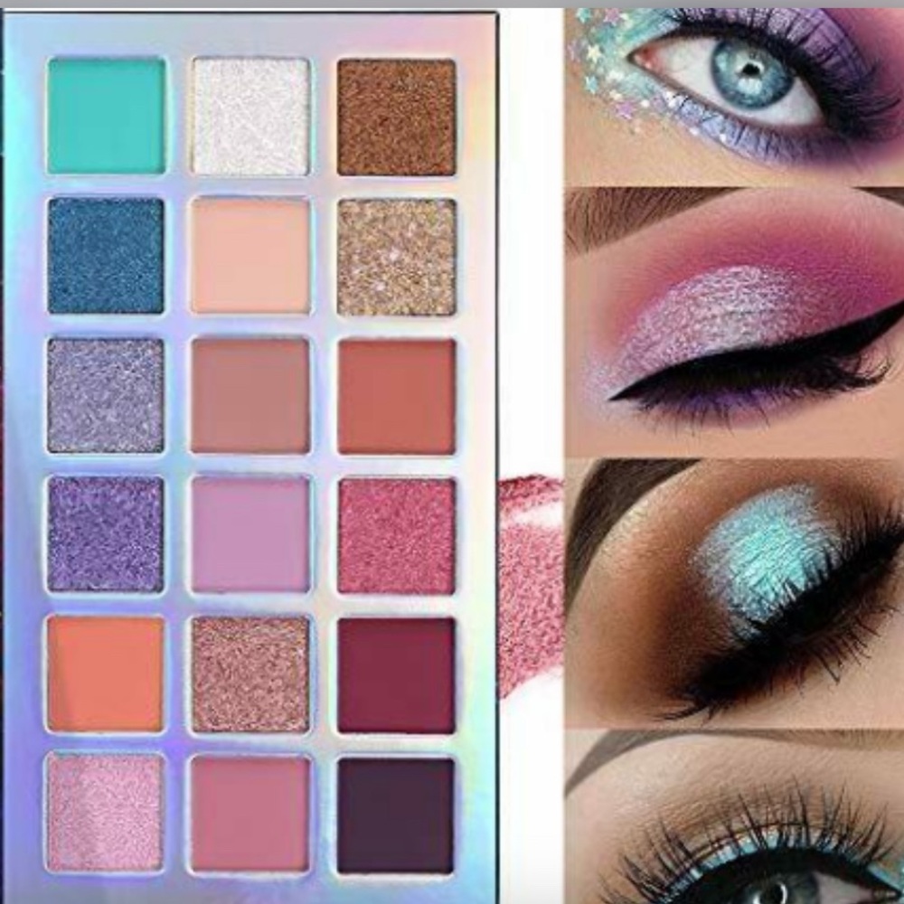 She. Makeup 18 COLOR EYESHADOW PALETTE